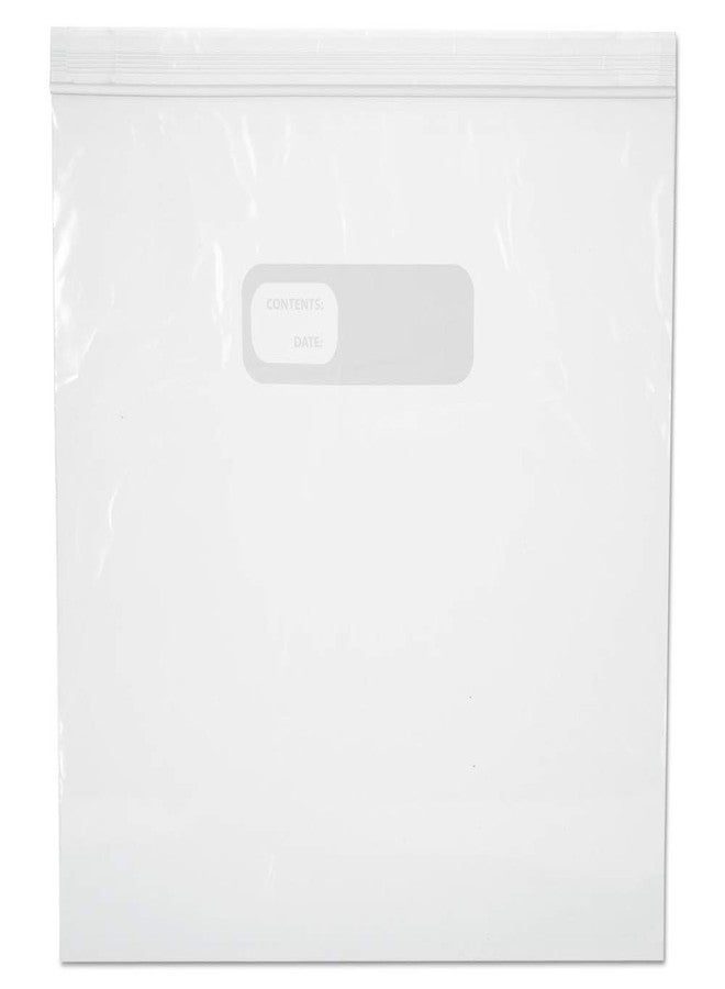 Boardwalk Reclosable Food Storage Bags, 1 Gal, 1.75 Mil, 10.5" X 11", Clear, 250/box - Image 1