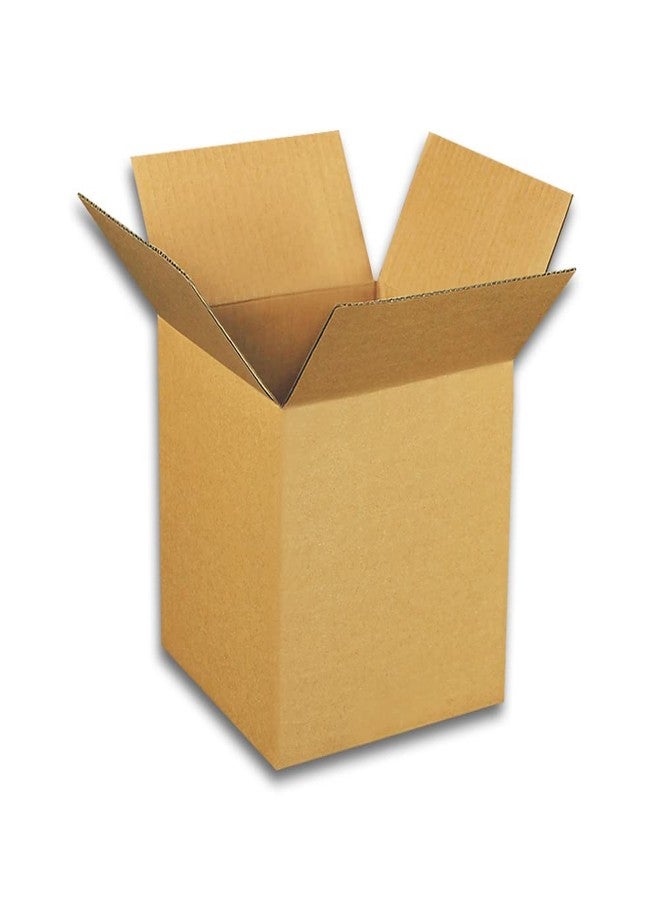 5 EcoSwift 6x6x6 Corrugated Cardboard Packing Boxes Mailing Moving Shipping Box Cartons 6 x 6 x 6 inches