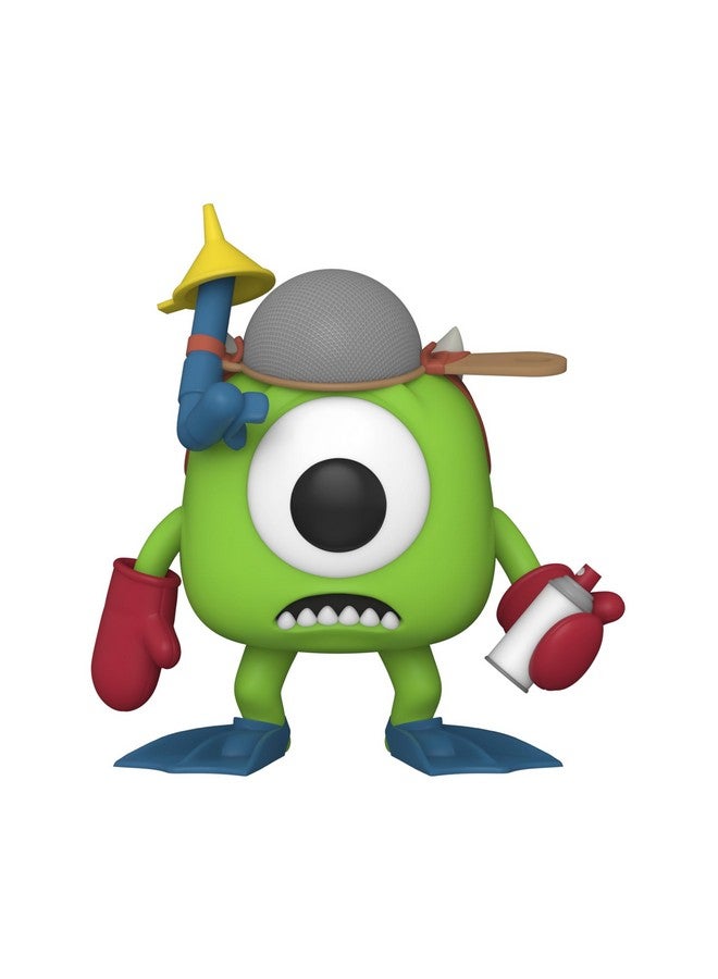 Funko POP Disney: Monsters Inc 20th - Mike with Mitts,Multicolor,One Size,57743 - Image 1