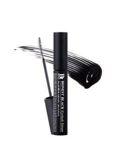BENTON Honest Black Eyelash Serum - Eyelash Growth Serum for Thicker, Fuller Lashes - Create a Makeup Look with Black Tint, 0.27 fl. Oz