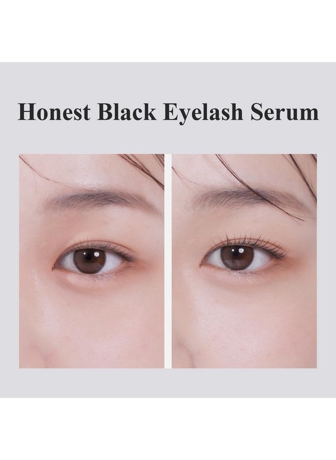 Benton - BENTON Honest Black Eyelash Serum - Eyelash Growth Serum for Thicker, Fuller Lashes - Create a Makeup Look with Black Tint, 0.27 fl. Oz - Image 1