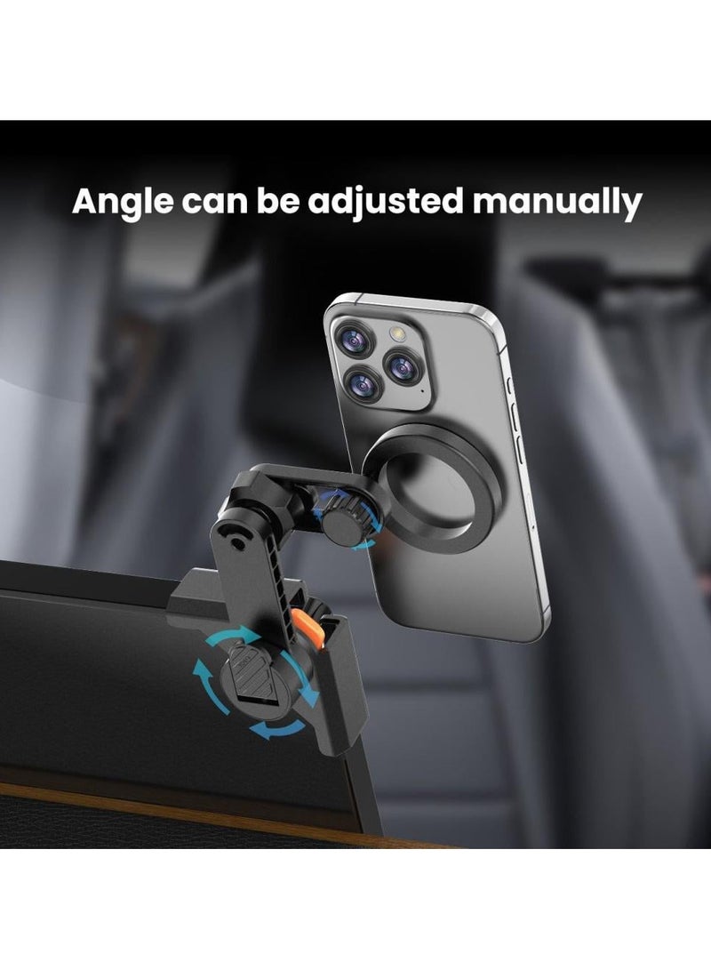 دريب – حامل جوال مغناطيسي قوي لشاشة السيارة (أسود) – تثبيت آمن ومتين للجوال أثناء القيادة، تصميم أنيق متوافق مع أغلب الجوالات - Image 1