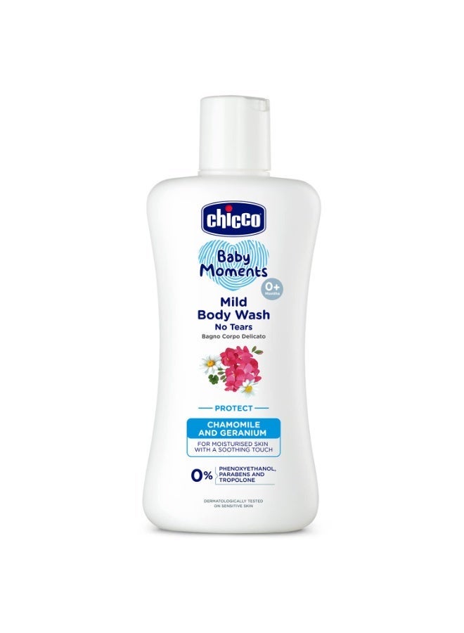 Chicco Mild Bodywash Refresh 200 m with Mild Bodywash Protect 200ml - Image 2