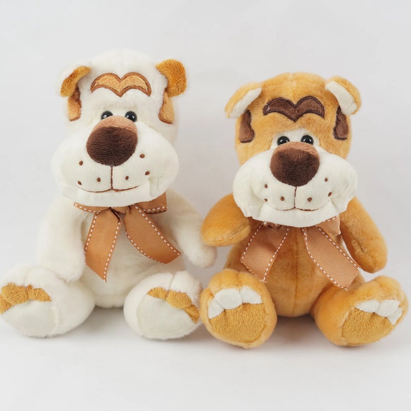 Y&D Dog Soft Stuffed Animal Toy – Super Plush with PP Cotton Filling & Embroidered Details for Kids, Perfect for Birthday Gifts & Stress Relief - Image 3