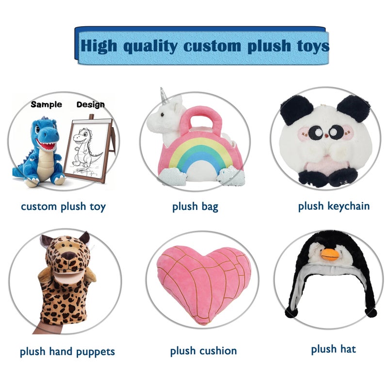 Y&D Dog Soft Stuffed Animal Toy – Super Plush with PP Cotton Filling & Embroidered Details for Kids, Perfect for Birthday Gifts & Stress Relief - Image 4