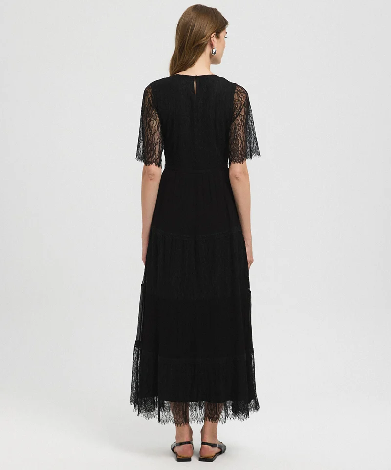 Ipekyol  Lace-Trimmed Midi Dress for Women | Best Price UAE