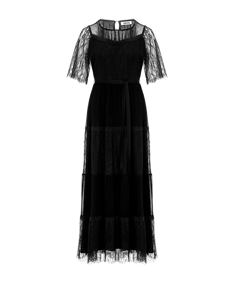 Ipekyol  Lace-Trimmed Midi Dress for Women | Best Price UAE