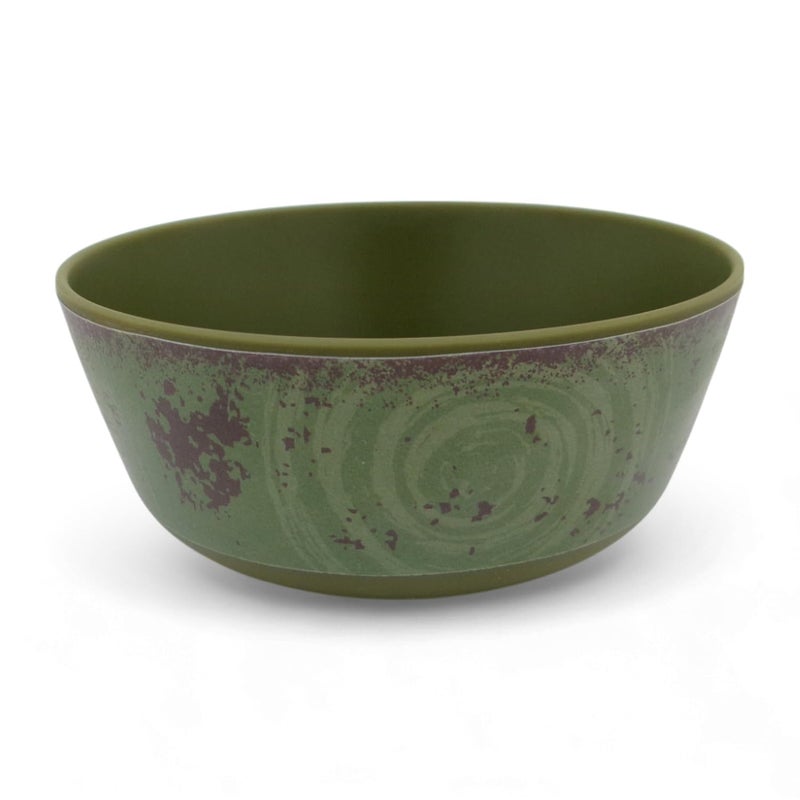 Superware | Pure Melamine | Bowl Set - Rustic Q Olive Green- Matt 4” (6 nos.) | Stain Free, Glazed Finish - Image 3