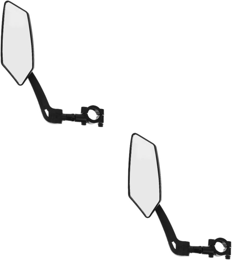 2 Pack Bike Rearview Mirror Wide View Angle Easy Install Safe Cycling Accessory - Image 1