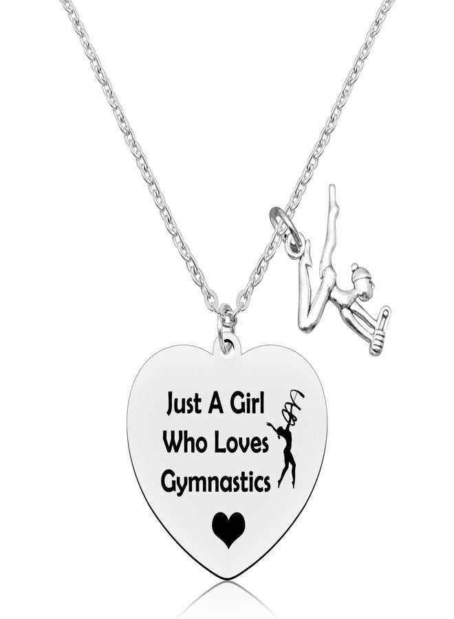 Baipilu Gymnast Coach Gift Gymnast Fan Gifts Inspiration Necklace Gift for Women Gymnastics Gift for Women Graduation Necklace Gift for Friend Sister Gymnastics Christmas Gift Birthday Gift for Sports Lover - Image 1