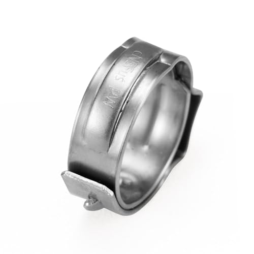 WMAXPFIT (Pack of 50) WMAXPFIT PEX Cinch Clamp Rings 3/4 Inch, STAY PUT Stainless Steel PEX Crimp Rings Cinch Clamps for PEX Pipes and PEX Fittings Connection - Image 3