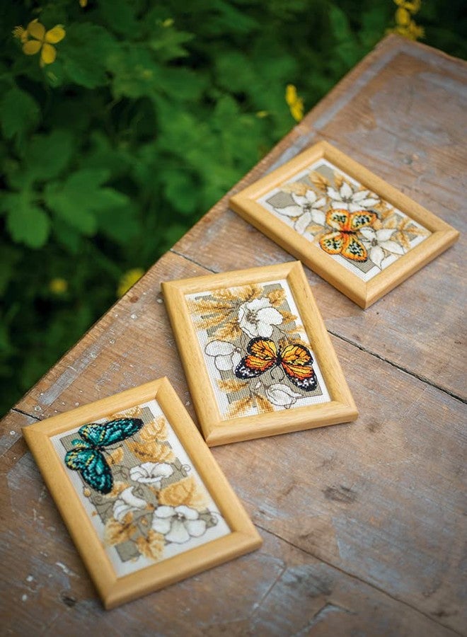 Vervaco Counted Cross Stitch Butterfly, Multicolor - Image 2