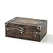 Soul & Lane Soul & Lane Sydney Decorative Treasure Chest: Antique Masculine Fir Wooden Box, Vintage Natural Wood Silverware  - Image 2