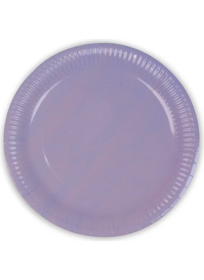 Alsepeteavm Cardboard Plate Kikajoy 8-Piece -Makaron Lilac-