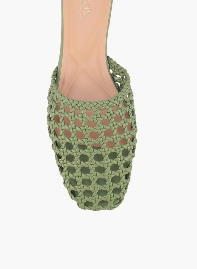 Celeste GREEN Women Slip-On Mules for Women | Best Price UAE