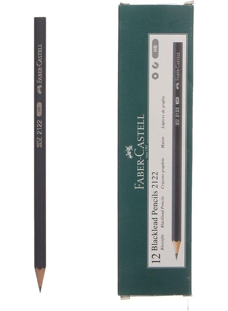 Faber-Castell Goldfaber HB Graphite Pencils, Set of 12