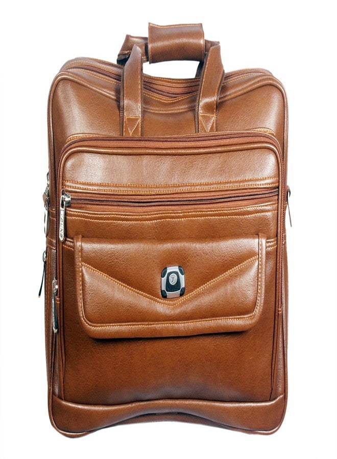 Unique Ideas PU Leather - Executive Bag Cross Over Shoulder Messenger Bag and Handbag with Laptop Compartment - Image 1