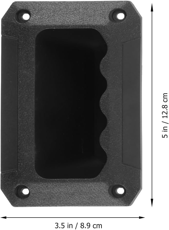 8pcs Plastic Amplifier Handle Replacement for Speaker Cabinet Sturdy Side Handles for Pa and Stage Audio Equipment for Audio Accessories - Image 2