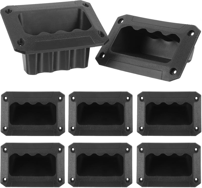 8pcs Plastic Amplifier Handle Replacement for Speaker Cabinet Sturdy Side Handles for Pa and Stage Audio Equipment for Audio Accessories - Image 1