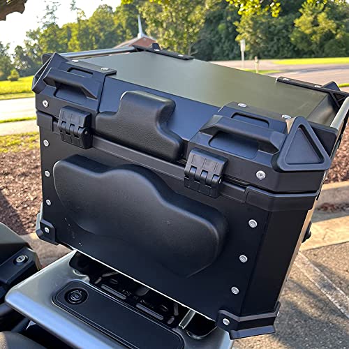 FATExpress G310GS G310R Motorcycle Passenger Backrest Back Pad Rear Top Case Box Cushion Sticker Decal for BMW R1250GS R 1250 GS 1250GS R1200GS F700GS F750GS F800GS F850GS ADV Adventure Accessories - Image 1