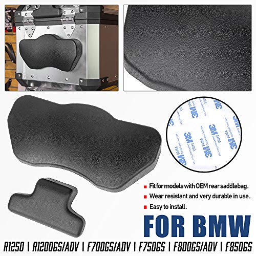 FATExpress G310GS G310R Motorcycle Passenger Backrest Back Pad Rear Top Case Box Cushion Sticker Decal for BMW R1250GS R 1250 GS 1250GS R1200GS F700GS F750GS F800GS F850GS ADV Adventure Accessories - Image 2