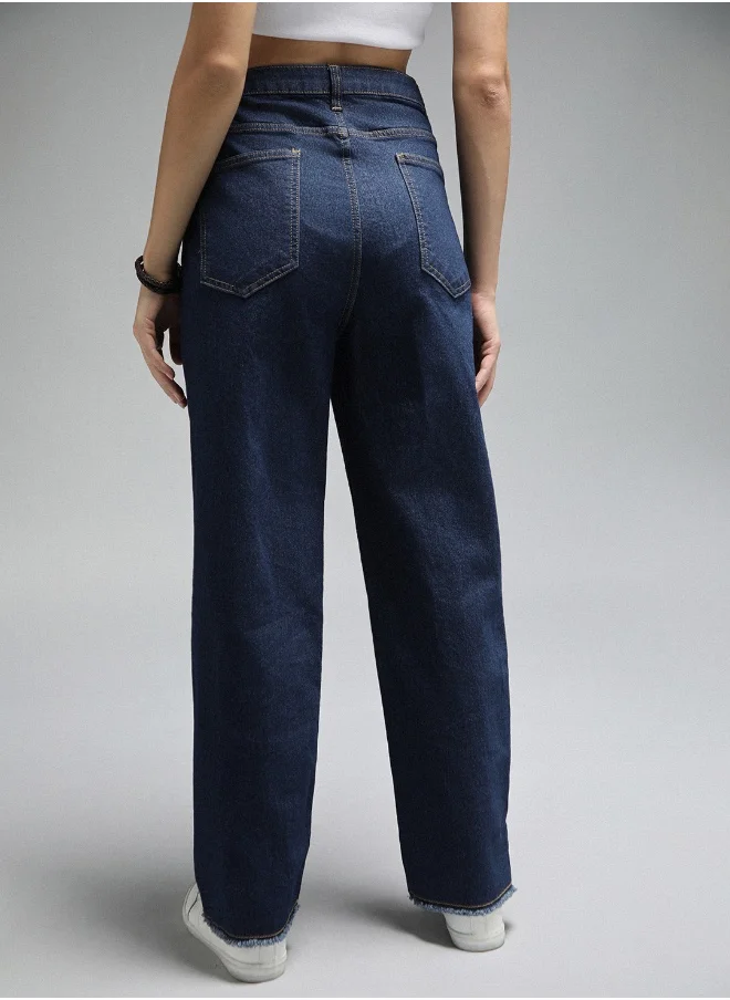 HIGH STAR Women Indigo Jeans