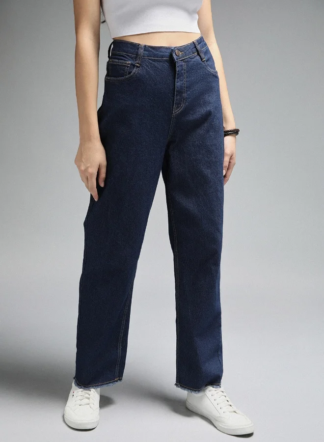 HIGH STAR Women Indigo Jeans