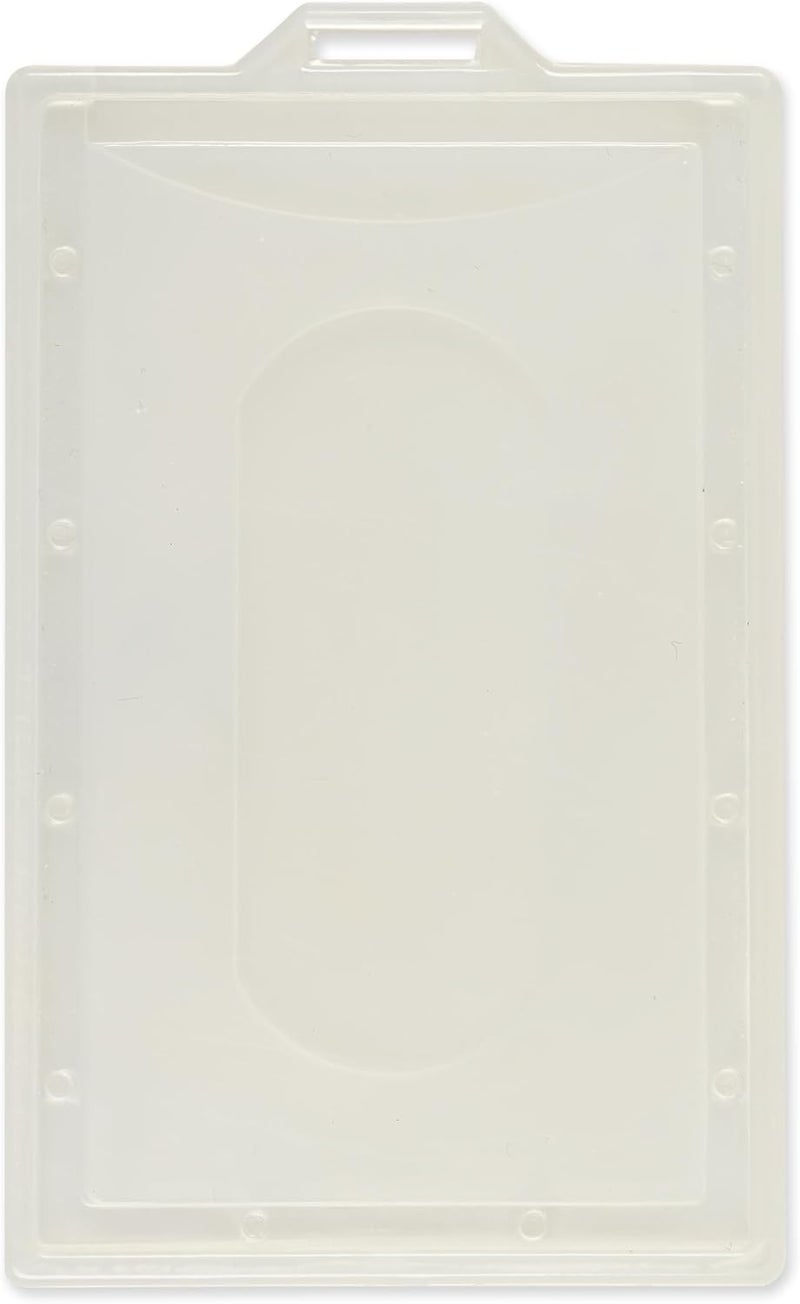 FIS Hard PVC Vertical Name Card Holder, 9x5.7cm, Box of 20 Pieces - Image 4