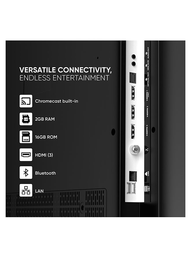TOSHIRO 55 Inch 4K UHD Smart Google TV | Dolby Vision & Atmos | HDR10 | 20W Powerful Speakers | Built-in Netflix, Prime Video, YouTube, Google Cast + - 55TROGOOGLE - Image 4