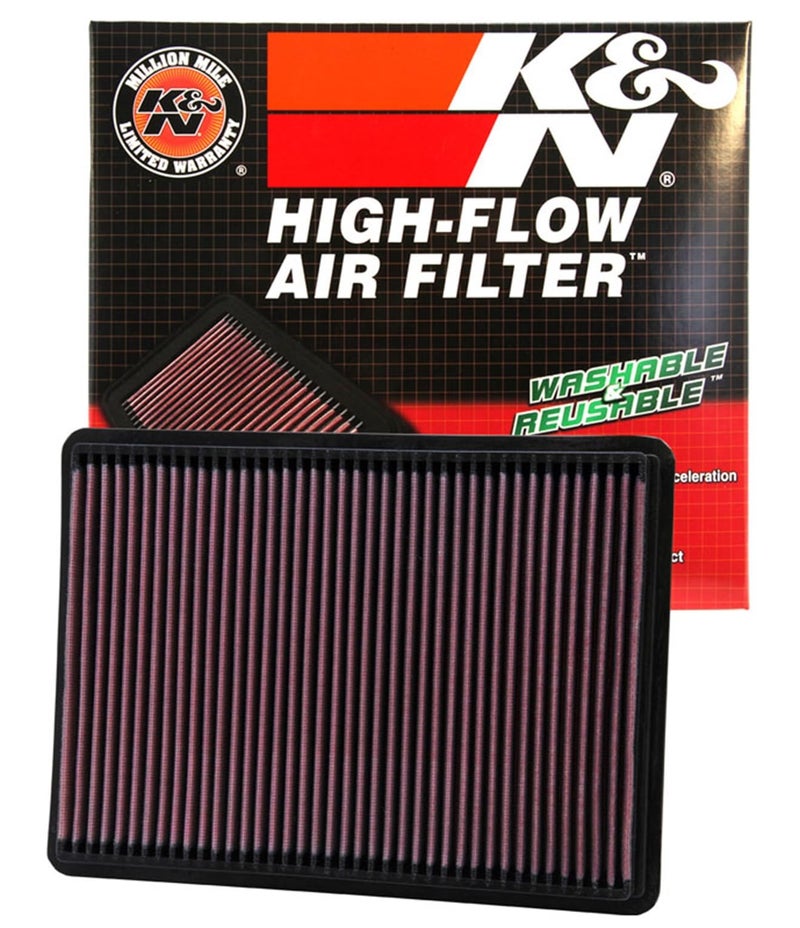 KN Engine Air Filter Increase Power  Towing Washable Premium Replacement Air Filter Compatible with 20012010 Jeep V6V8 Commander Grand Cherokee Liberty Grand Cherokee III 332233