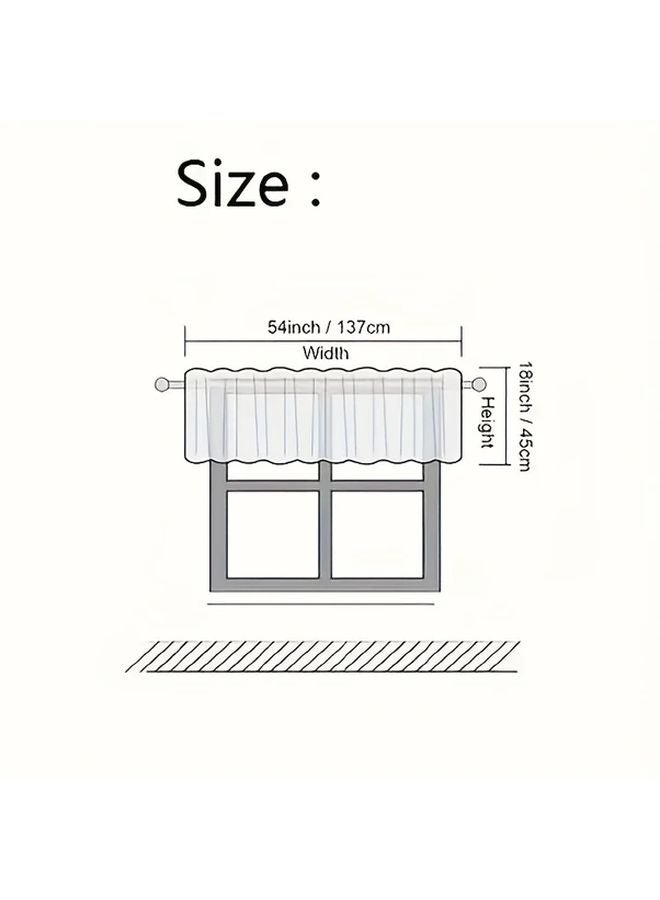 Spices Printed Flat Kitchen Curtain 17 72x53 94 Inch Multicolor Decor For Home Cafe Office - Image 4