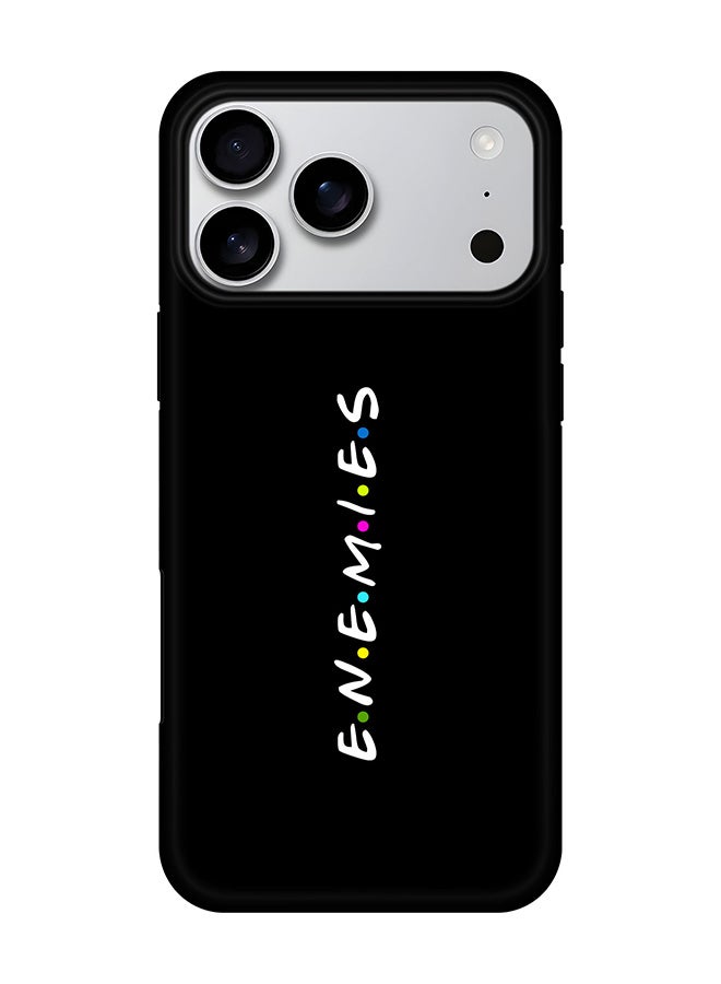 Stylizedd Tough Pro Magnetic Case for iPhone 17 Pro Max, Dual Layer hybrid PC + TPU Mobile Cover Matte - Enemies