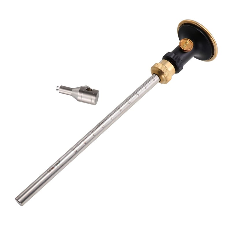 Wood Marking Gauge Dovetail Marker Tool with Brass Wheel Lightweight Scriber for Woodworking - Image 2