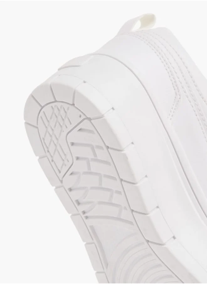 لي كوبر Womens Ankle Sneakers With Lace-Up Closure