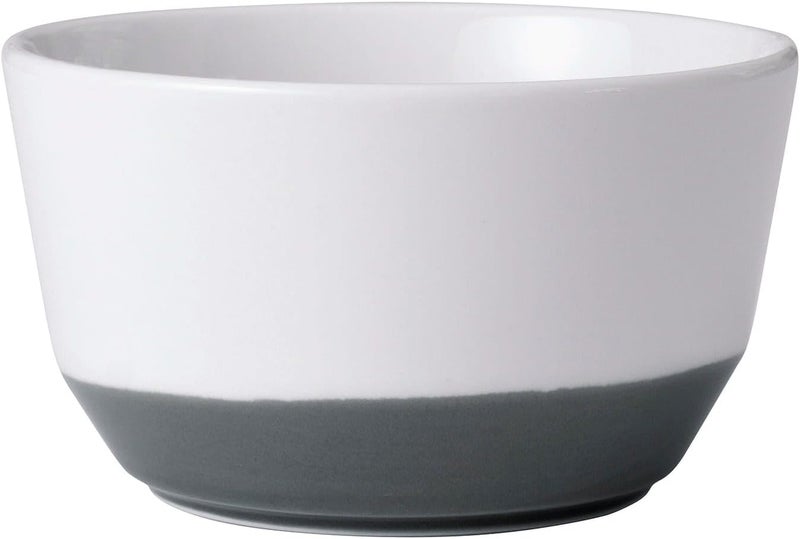 Libbey Austin Basalt Blue Porcelain Salad Soup Bowls Modern Style Large Soup Bowls Set of 4 Stackable Ceramic Bowls Set for Holidays Daily Use - Image 1