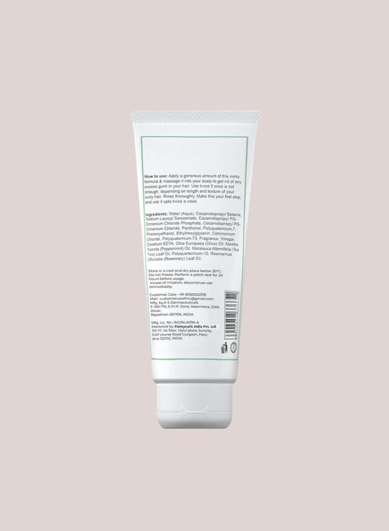 Fix My Curls Cleansing Shampoo | 100GM / 250GM | Enriched with Apple Cider Vinegar, Tea Tree & Rosemary Oil| Anti-Frizz, Anti-Itch | pH Balanced, Paraben-Free, Silicone-Free & Sulfate-Free | Fix My Curls  - Image 3