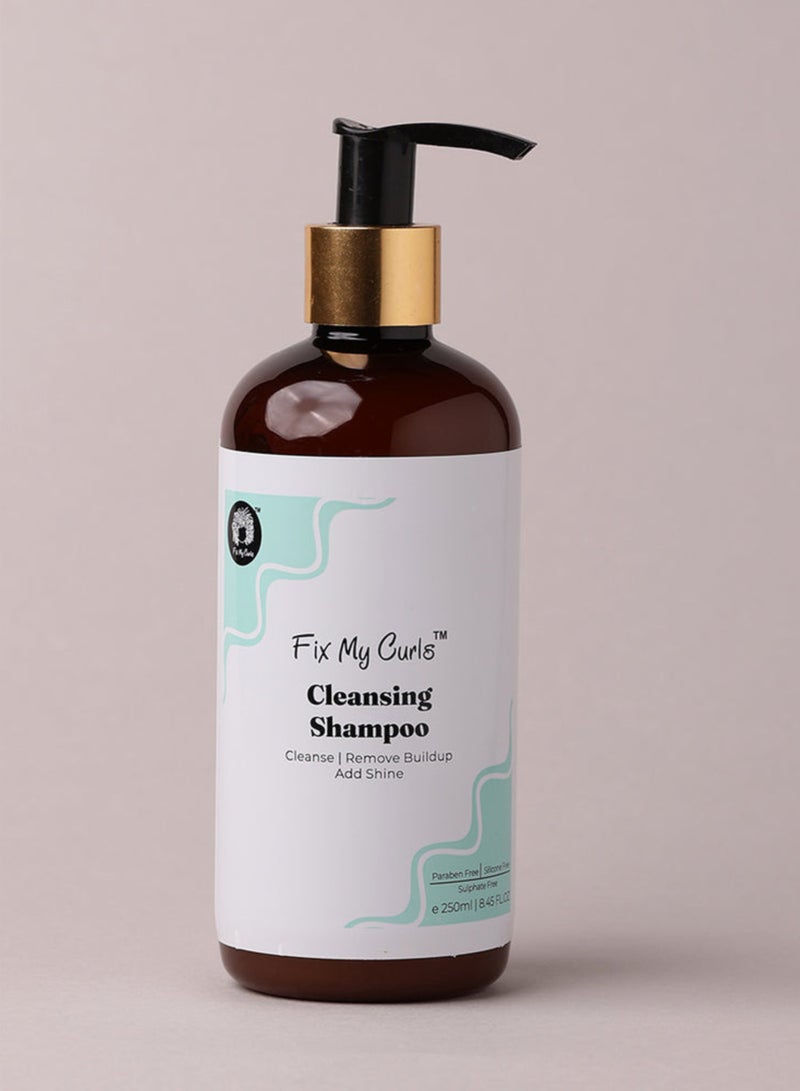 Fix My Curls Cleansing Shampoo | 100GM / 250GM | Enriched with Apple Cider Vinegar, Tea Tree & Rosemary Oil| Anti-Frizz, Anti-Itch | pH Balanced, Paraben-Free, Silicone-Free & Sulfate-Free | Fix My Curls  - Image 4