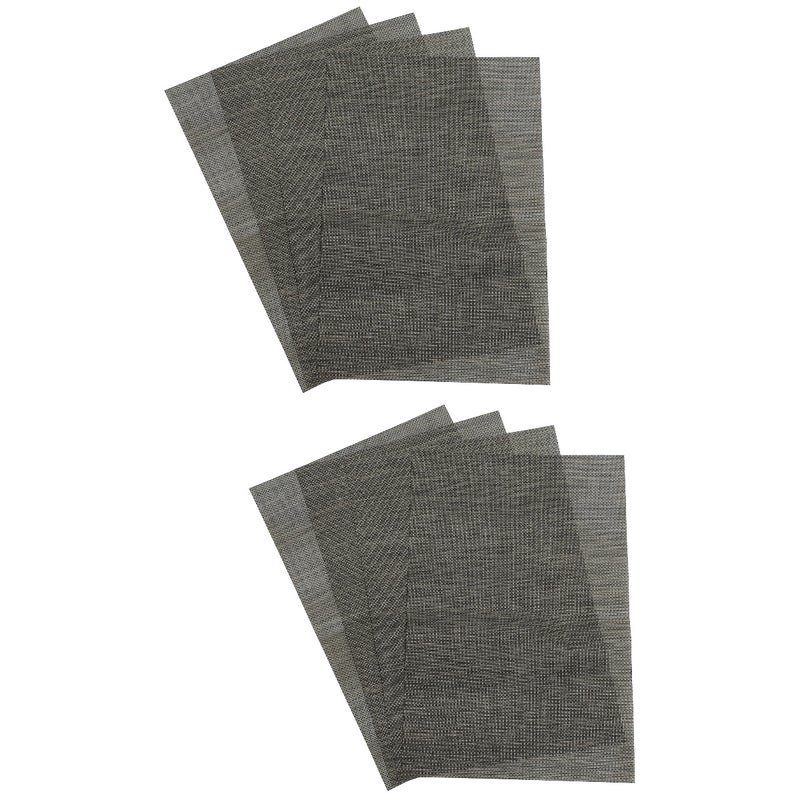 8 pcs Placemats Farmhouse Dining Table Mats Household Cutlery Mat Insulation Placemat - Image 1