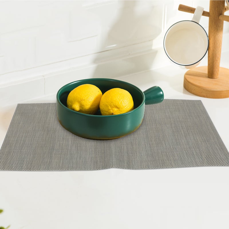 8 pcs Placemats Farmhouse Dining Table Mats Household Cutlery Mat Insulation Placemat - Image 3