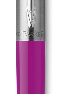 Parker Pen Company Parker Jotter Originals Ballpoint Pen, Classic Magenta Finish, Medium Point, B Pack of 1  - Image 5