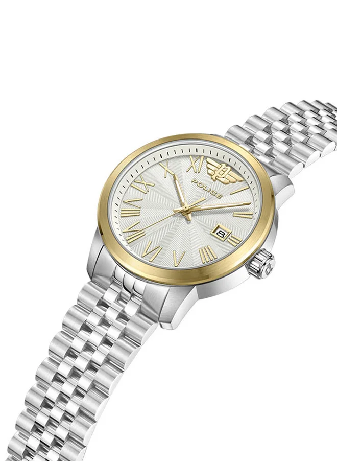 بوليس Men Analog Round Shape Metal Wrist Watch PEWJH0021340 - 41 Mm