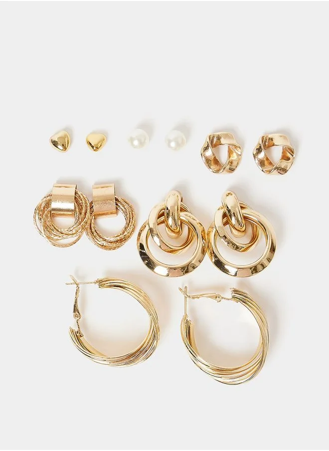 Styli Set of 6 - Assorted Texture Earrings