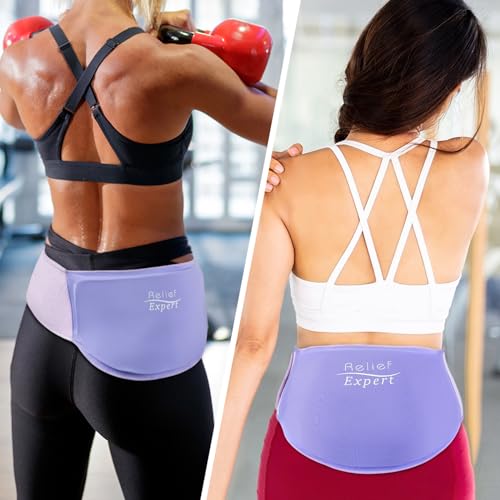 Relief Expert CSection Gel Ice Pack for PostOp Recovery Belly Binder for CSection Hot Cold Therapy for Postpartum Recovery Soft Gel Ice Wrap for Incision Protection Reduces Swelling and Discomfort Purple - Image 5