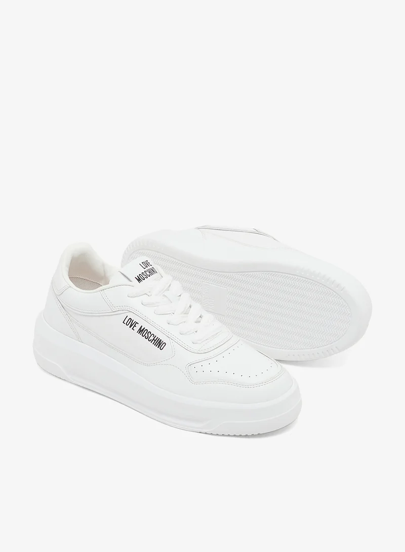 لوف موسكينو Logo Low Top Sneakers