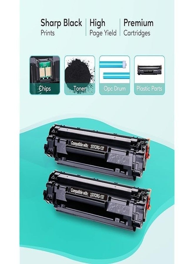 IIC IMAGE INFO ImageInfo CRG-337 / 337 Black Laser Toner Cartridge Compatible for Use in Canon imageCLASS MF244dw Printer - Image 3