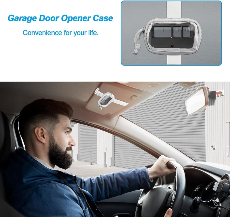 Homakover Garage Door Opener Holder for Visor - Image 3