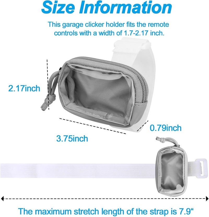Homakover Garage Door Opener Holder for Visor - Image 2