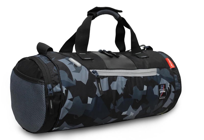 SFANE Gym Bags for Men with Separate Shoe Compartment Sports Gym Bags for Women Unisex Duffle Bags for Gym for Carry & Travel Adjustable Duffel Bags Sports Bag - Grey - Image 3