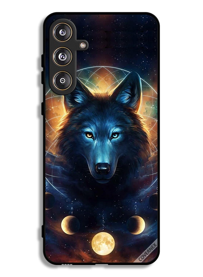 Covernex Samsung Galaxy F55 5G Protective Case Cover Wolf In Space - Image 1
