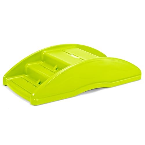 Simplay3 Two Sided Rock and Roll Teeter Totter Seesaw and Climbing Bridge Fits up to Four Children and Kids for Rocking and Climbing IndoorOutdoor Made in USA Lime Green - Image 5